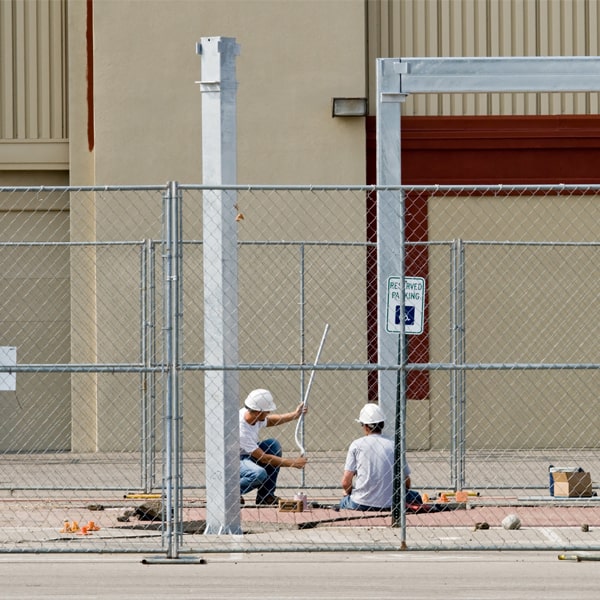 how long can i rent the temporary fence for my construction site or event in Homewood
